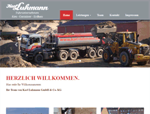 Tablet Screenshot of karl-luhmann.de